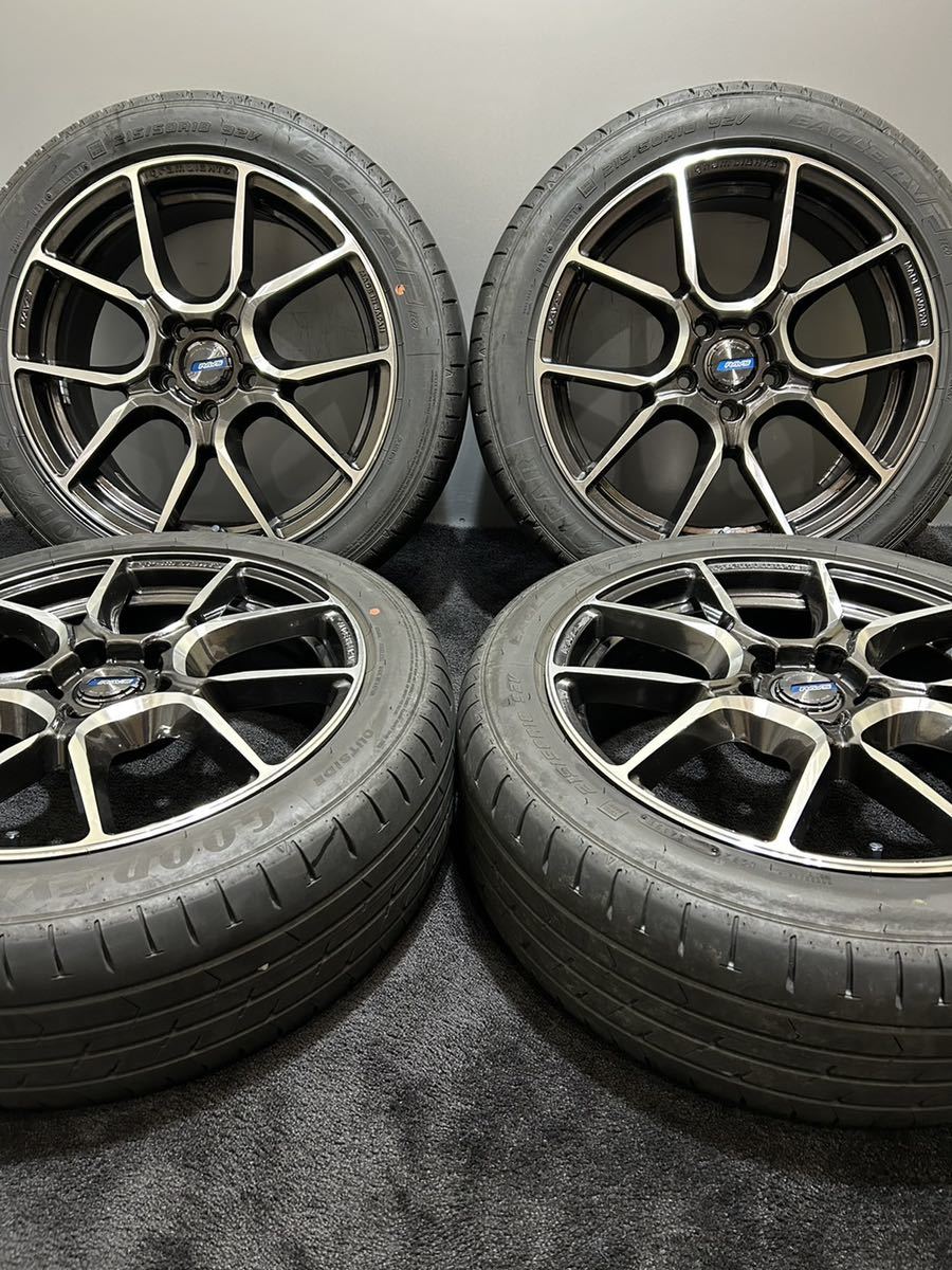 バリ溝 グッドイヤー EAGLE RV F ごつ 215/50R18