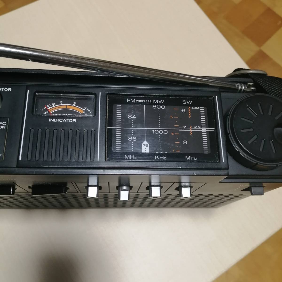 FIC-404 三菱 動作品 三菱BCLラジオ…ジーガムFIC-404 ジーガム 