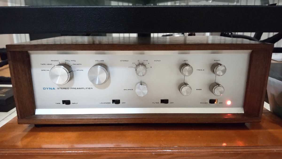 Dynaco PAS-3X ⁄ダイナコ ⁄ 真空管プリアンプ ⁄ 専用木製ケース付き美品