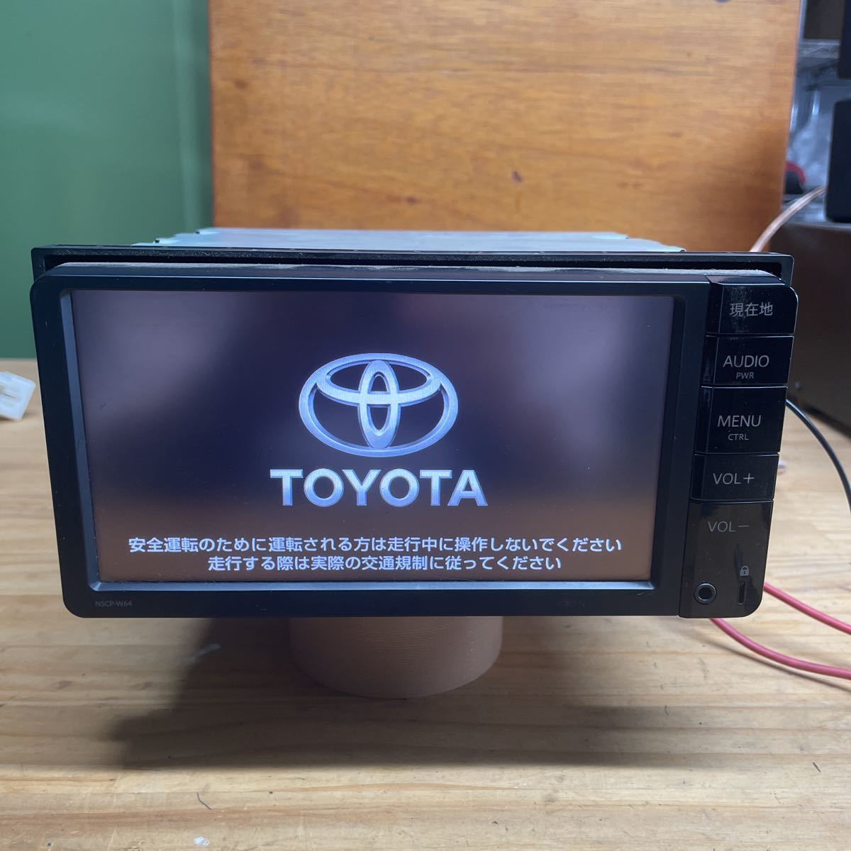 ☆トヨタ純正メモリーナビ NSCP-W64 BT・ワンセグTV☆動作良好 トヨタ
