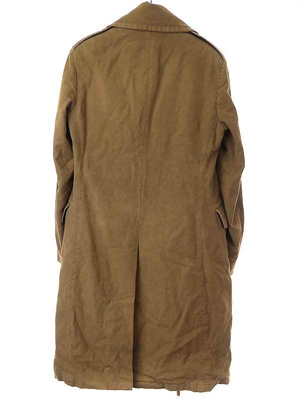 DRIES VAN NOTEN ドリスヴァンノッテン 20AW モールスキンダブルコート 