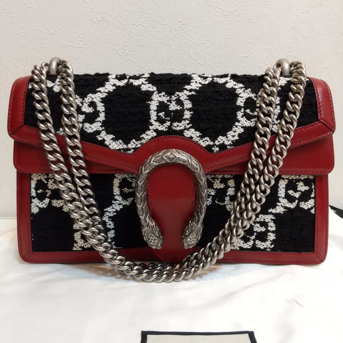 新品☆ GUCCI デュオニソス チェーンショルダーバッグ 1円スタート!