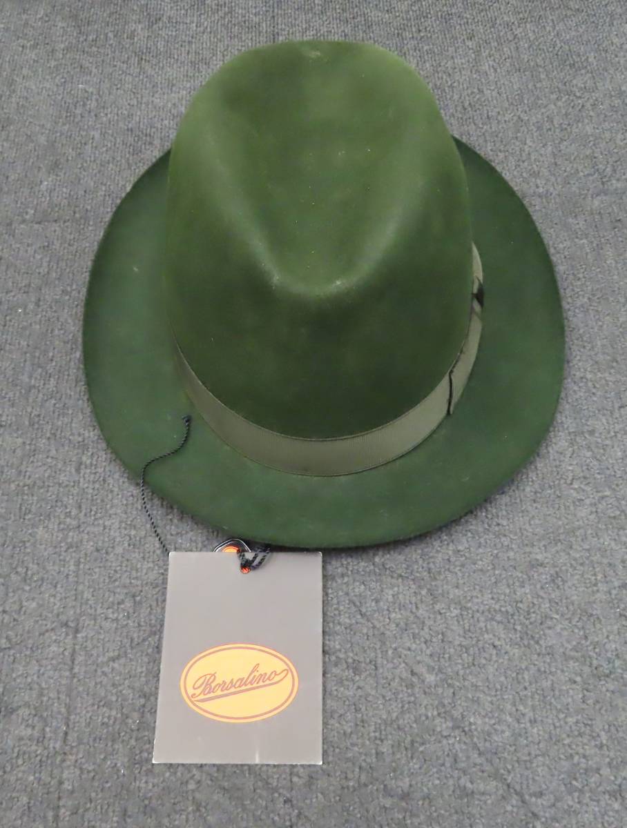 65881 ボルサリーノ Borsalino ANTICA CASA フェルト 中折れハット