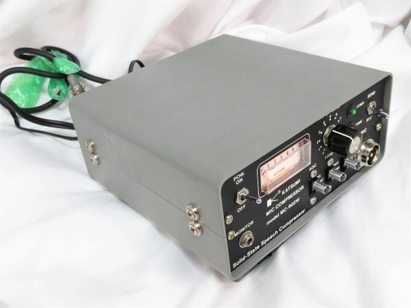 CB無線 KATSUMI MC-902W 美品 マイクコンプレッサー NASA4P KATSUMI