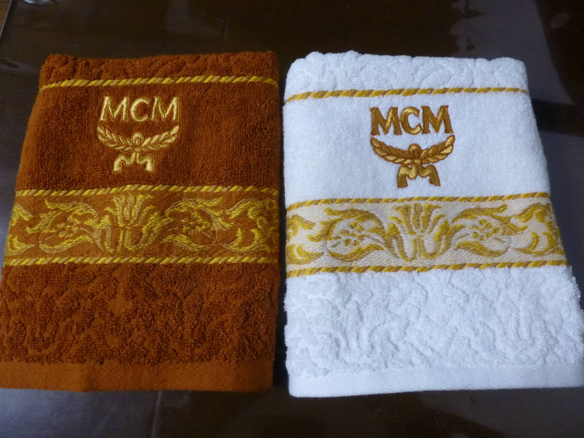 MCM フェイスタオル 2枚　未使用 