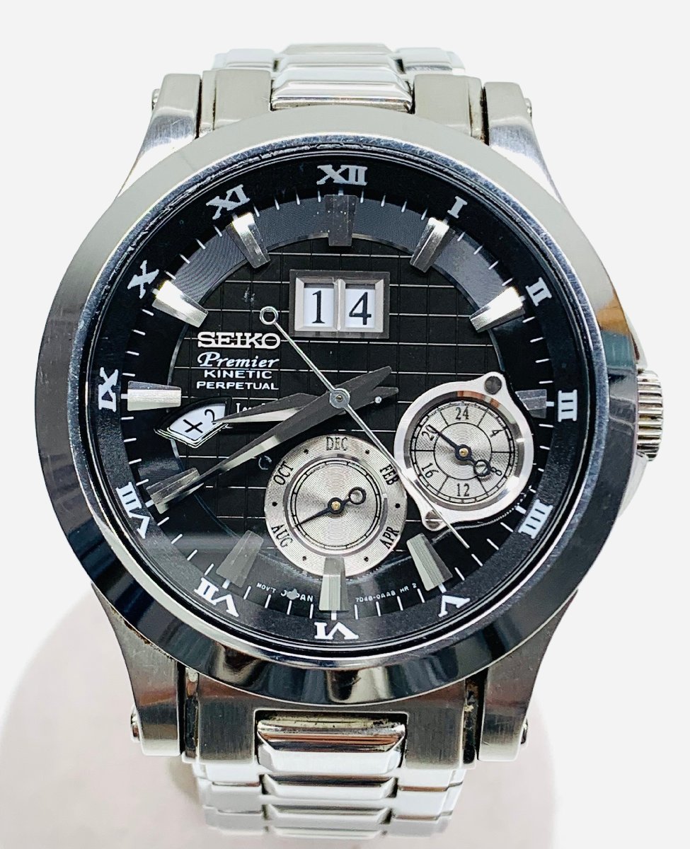 SEIKO セイコー Premier KINETIC プレミア キネティック プルミエ 7D48