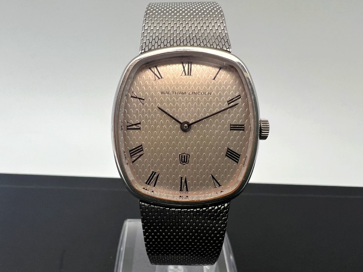 ウォルサム WALTHAM 手巻き 腕時計 Yahoo!オークション - 「lincoln 