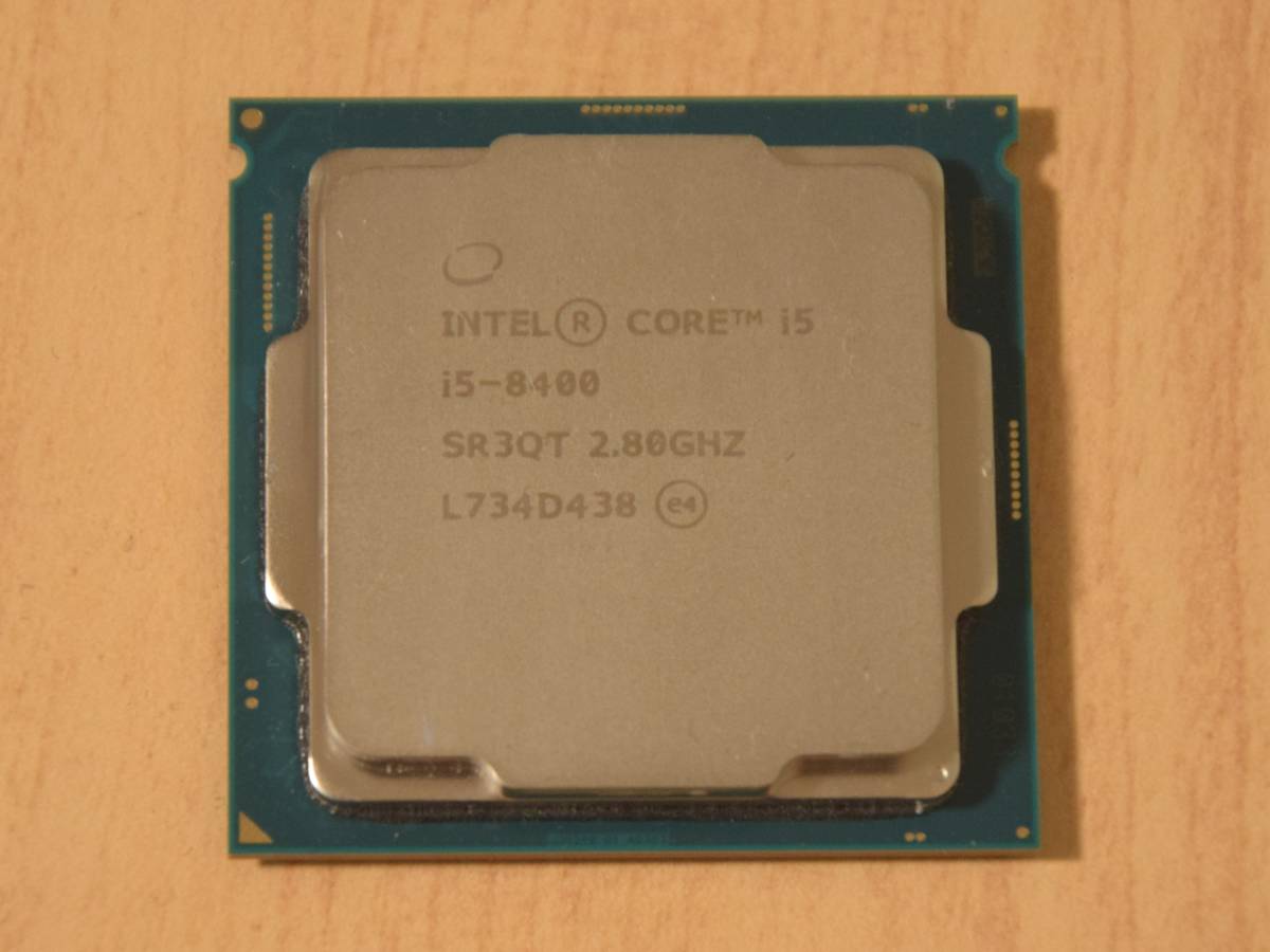 Intel Core i5-8400 SR3QT LGA1151 動作確認済み | CONTRALINEA.NET