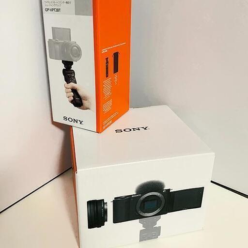 未使用【SONY】VLOGCAM ZV-E10L +グリップセット 参考価格：111,901円 