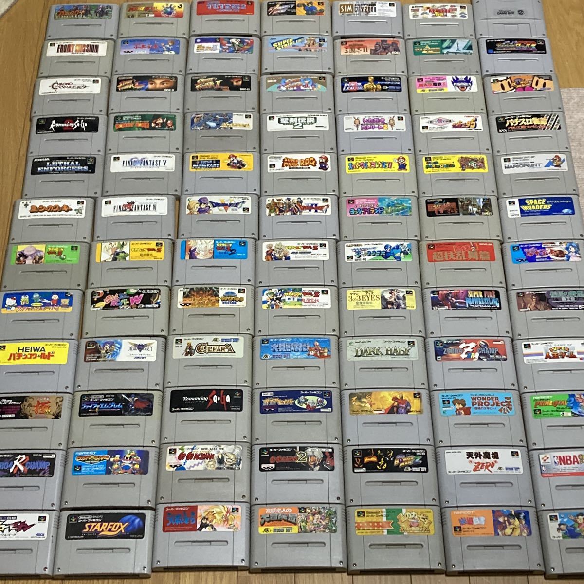SFC スーパーファミコンソフト 大量 80本以上 セット ゲーム タイトル