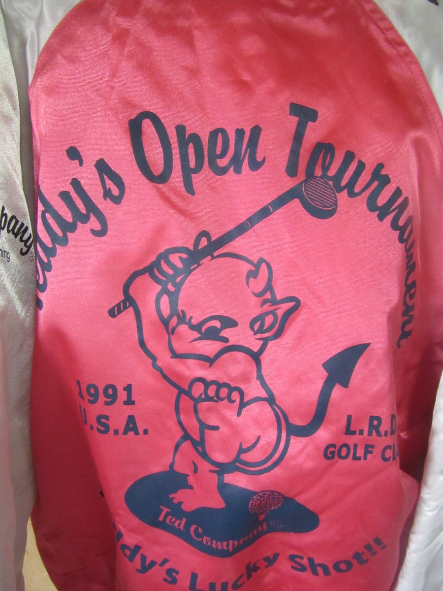 テッドマン スタジャン L エフ商会 TEDMAN ナイロンスタジアムジャケット