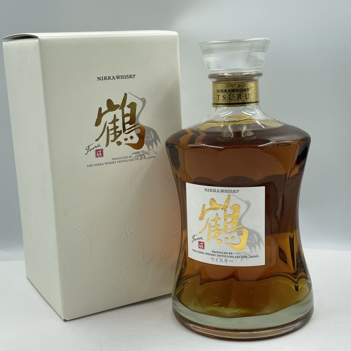 ALC488-I30-4379 NIKKA WHISKY ニッカウイスキー TSURU 鶴 金文字 日本