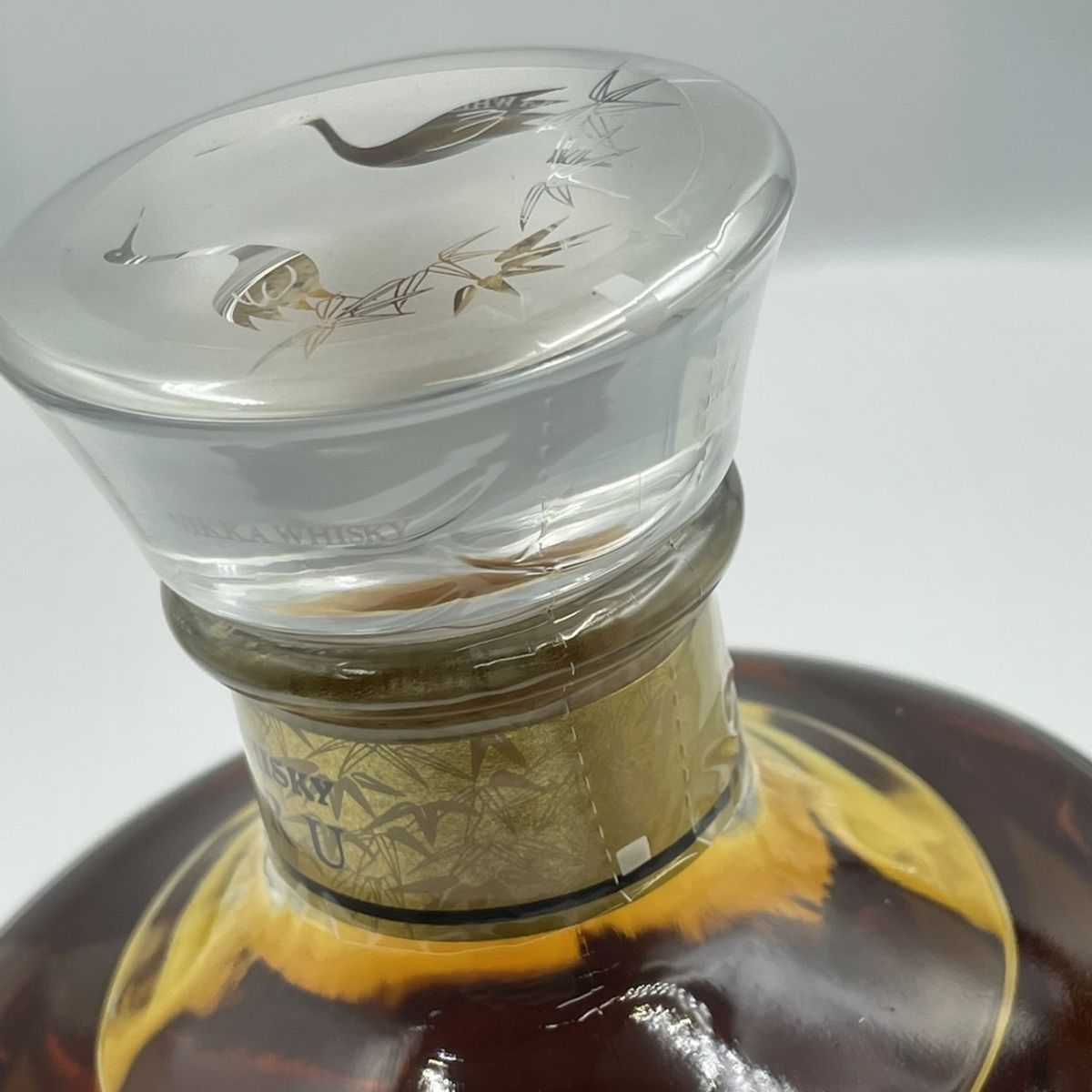 ALC488-I30-4379 NIKKA WHISKY ニッカウイスキー TSURU 鶴 金文字 日本