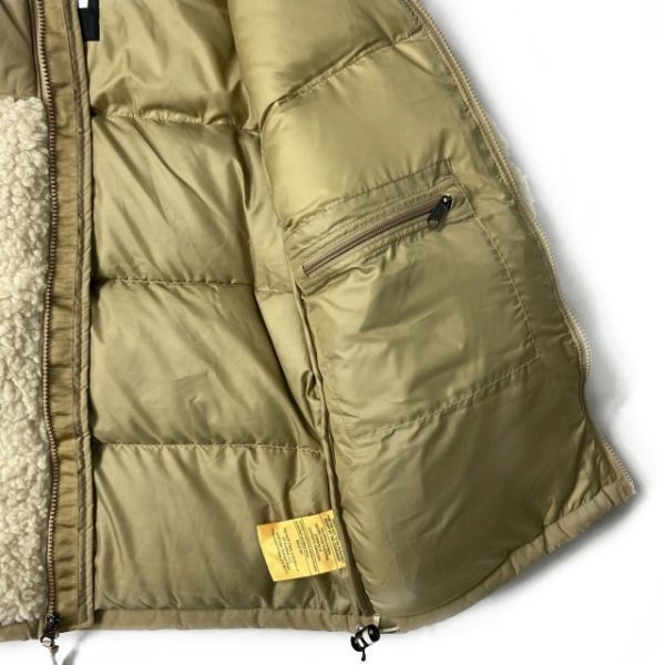 1円～!売切!【正規新品】THE NORTH FACE◆SHERPA NUPTSE JACKET ボア ダウンジャケット シェルパ ヌプシ US 防寒(M)ベージュ 190122-125 NORTH 1円～!売切!正規新品THE NUPTSE PEAK FACE◇PIONEER Bernard