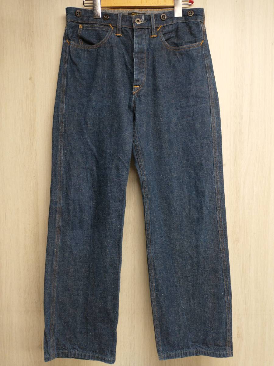 RALPH LAUREN ラルフローレン DOUBLE RL ジーンズ メンズ 29×30 綿 ネイビー 耳あり MADE IN U.S.A. アメリカ製 店舗受取可