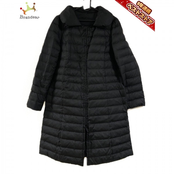 トゥービーシック TO BE CHIC ダウンコート サイズ46 XL - 黒