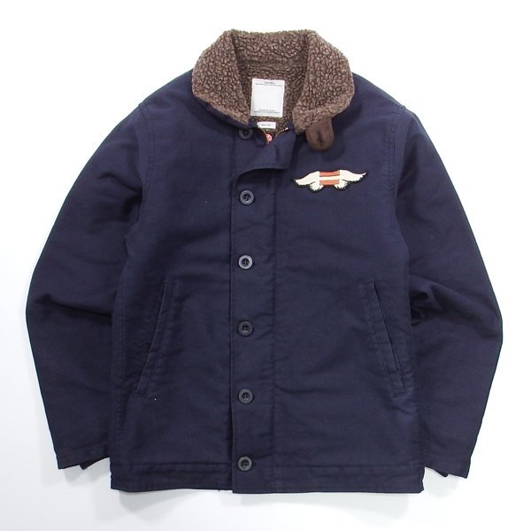 14AW visvim DECKHAND JKT GIZA CHINO NAVY 3 【公式通販】