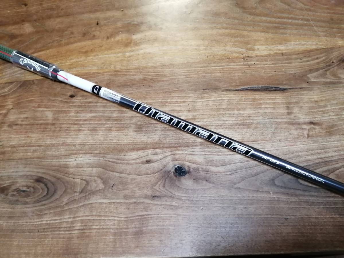 新品 キャロウェイ ドライバー用 ディアマナPD 60(S) カスタムスリーブ付シャフト(ヘッド無) Diamana 国内正規品 三菱ケミカル 未使用 即決