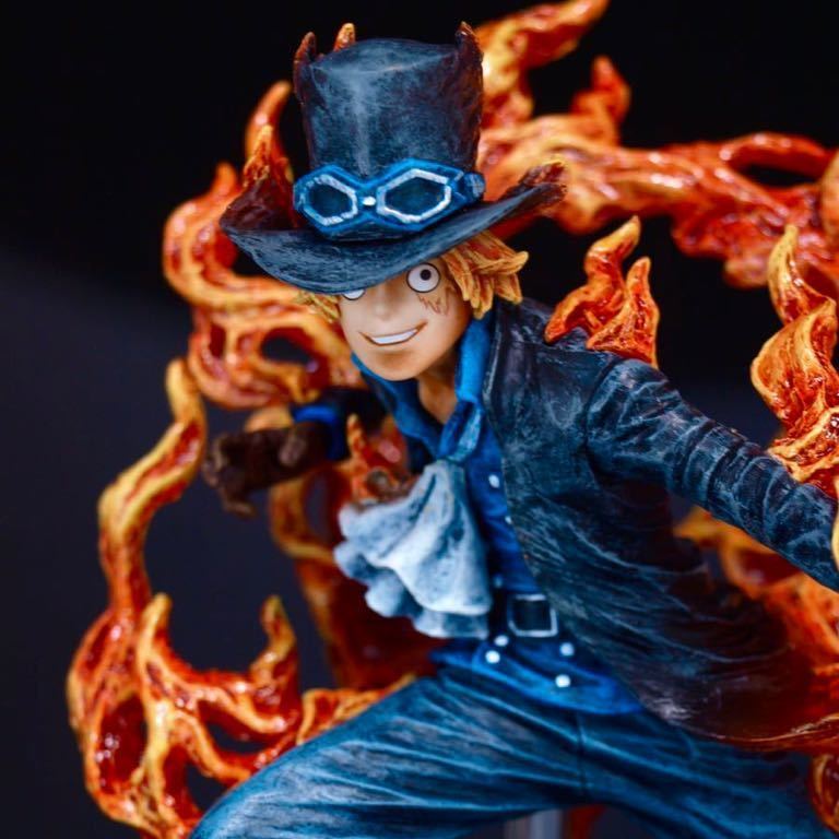 ワンピース サボ フィギュア MASTER STARS PIECE リペイント① ワンピース サボ フィギュア リペイント PIECE MASTER STARS