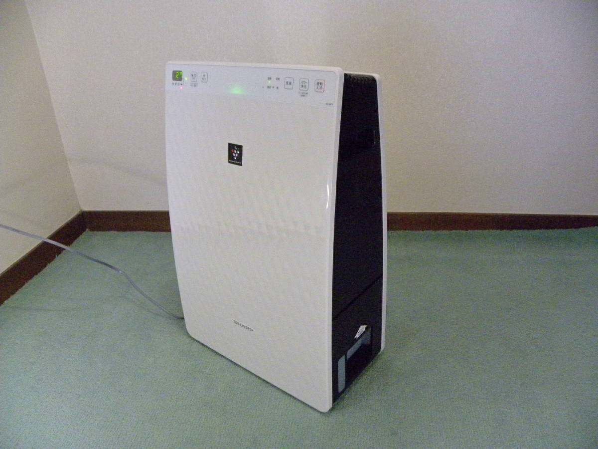 01*2020年製SHARP加湿空気清浄機 SHARP 2020年製 プラズマクラスター 0 マイベスト 空気を〝見える