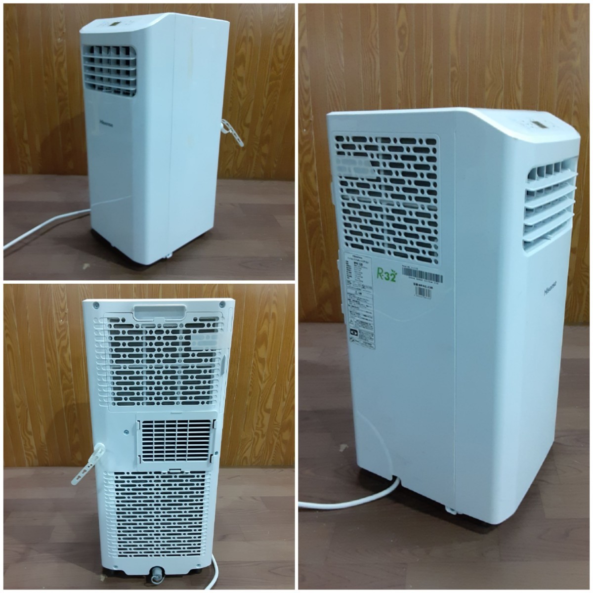 3894-03☆動作品☆Hisense ハイセンス HPAC-22D スポットエアコン 2021