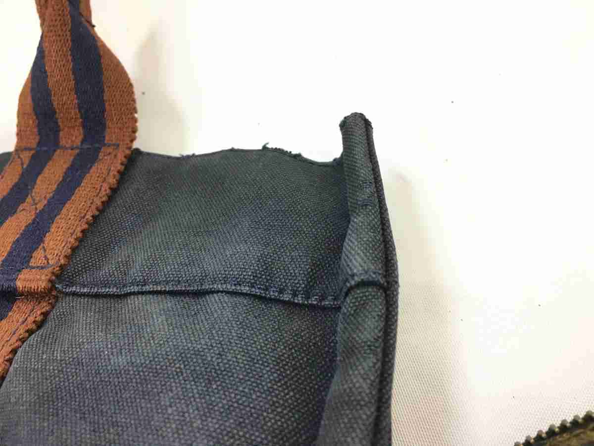 フェンディ FENDI エルメス HERMES ハンドバッグ キャンバス 1円