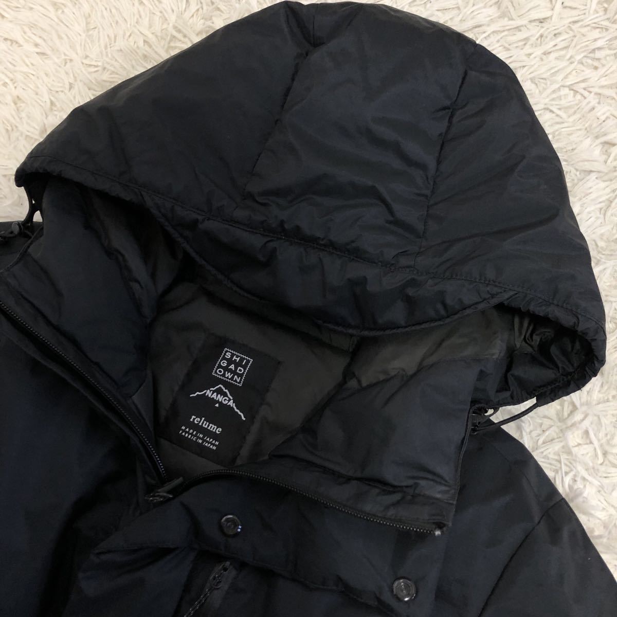 未使用 ジャーナルスタンダード レリューム ナンガ ダウンジャケット L 黒