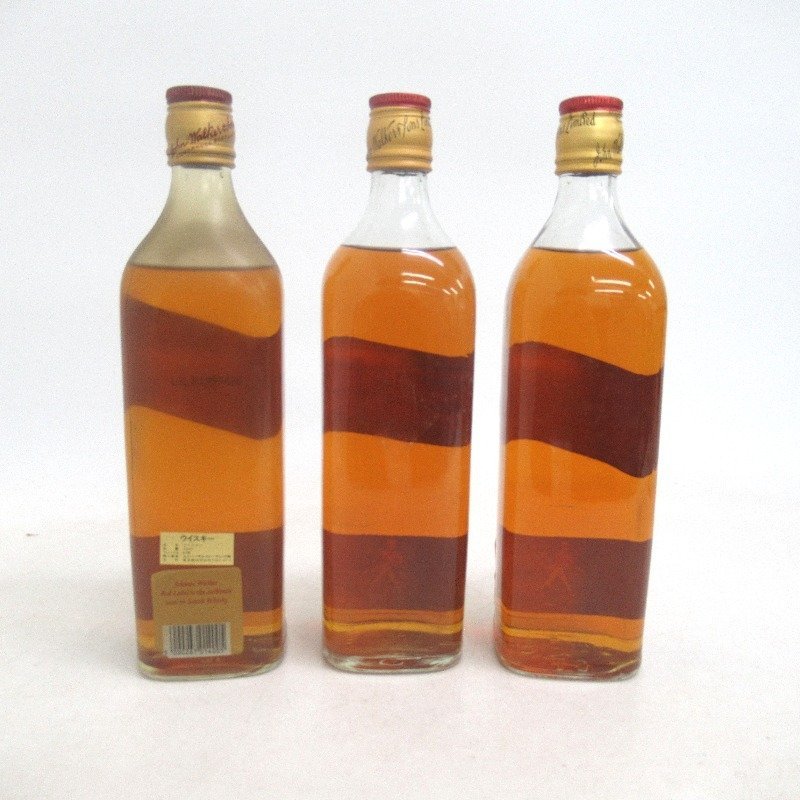 ウイスキー ジョニーウォーカー レッドラベル 3本セット 750/1000ml 3