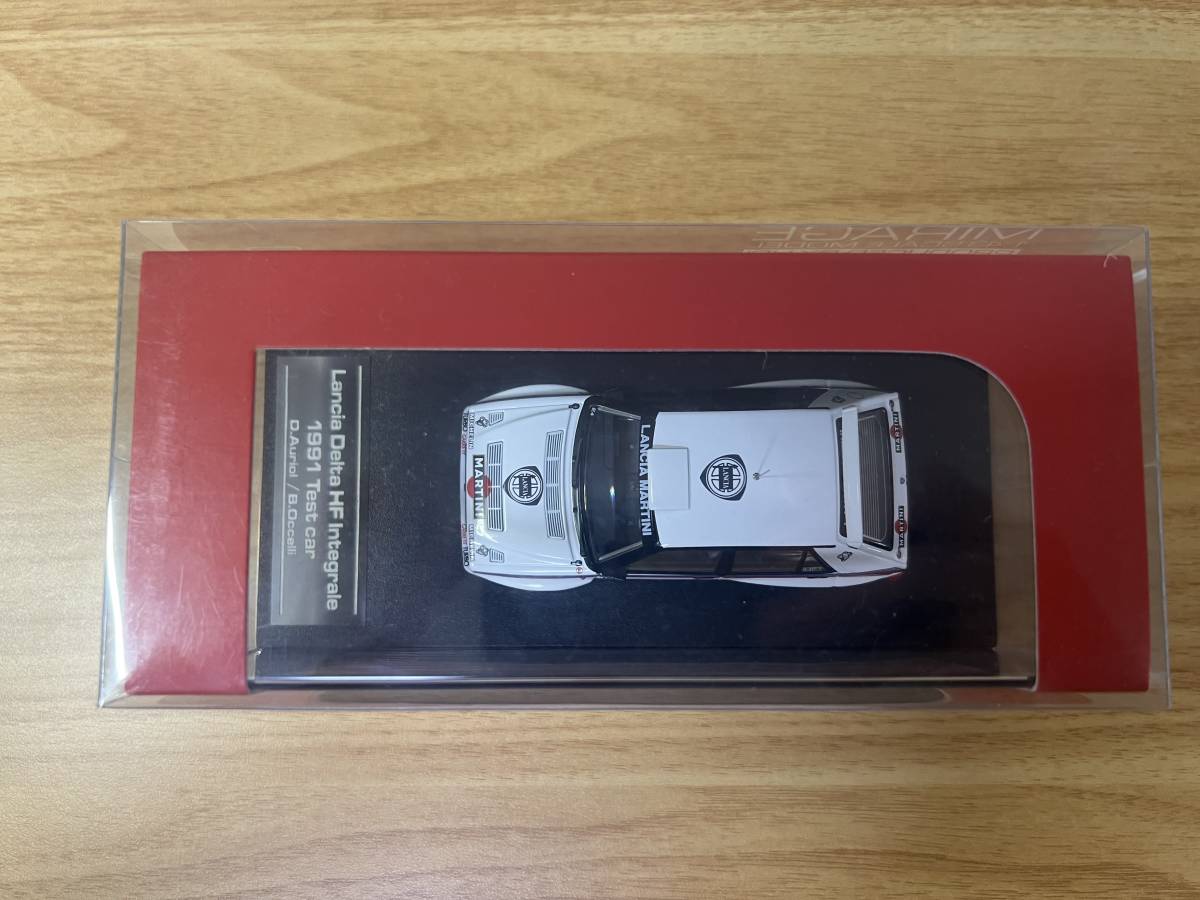 hpi 1/43 ランチア デルタ HF インテグラーレ 1991 テストカ 1/43 hpi ランチア デルタHF インテグラーレ 91年テストカー lancia