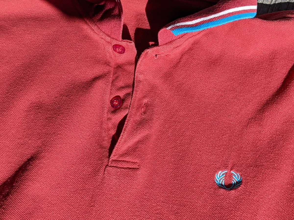 ☆フレッドペリー☆FRED PERRY☆ポロシャツ☆メンズLサイズ表記 