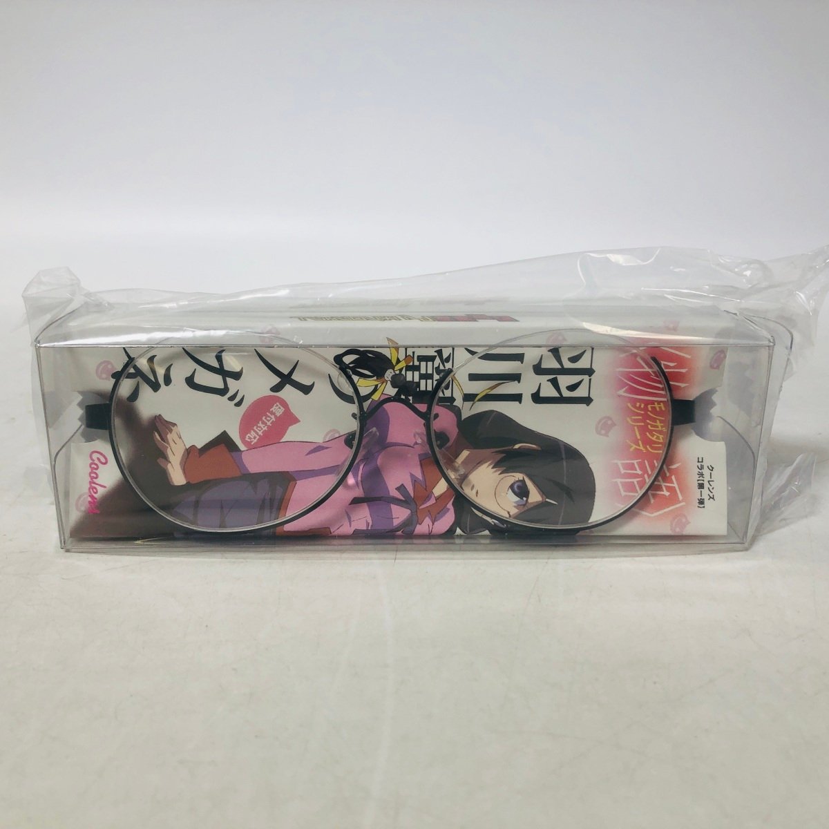 新品未開封 クーレンズ ファッション用グラス 眼鏡 物語シリーズ 羽川