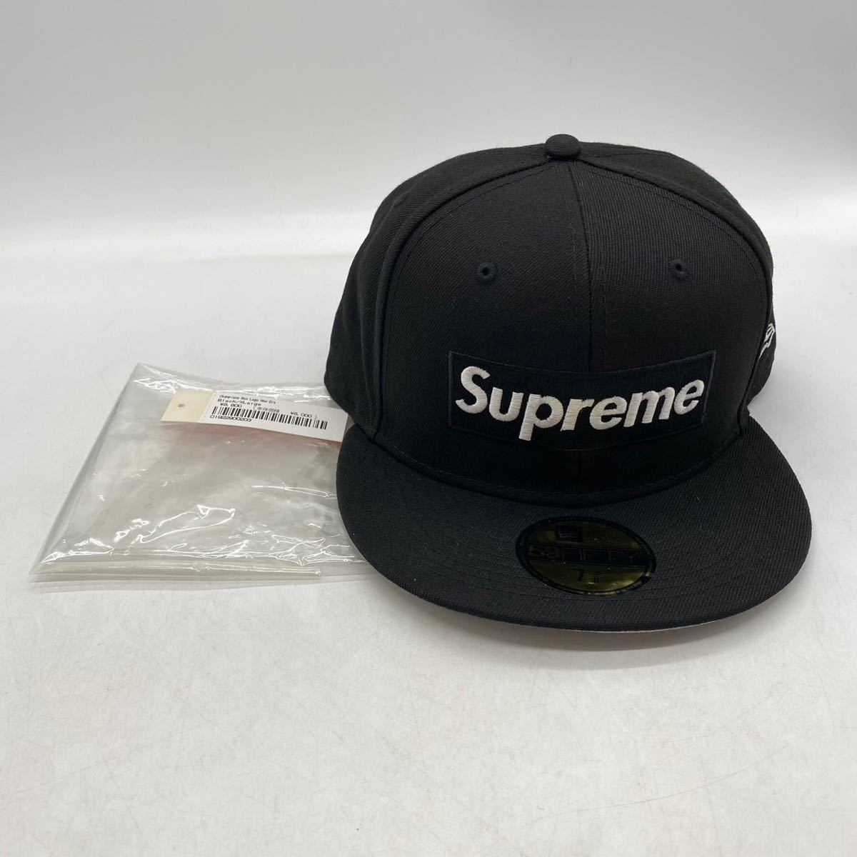 【7-5/8 60.6cm】新品 Supreme Champions Box Logo New Era Black シュプリーム チャンピオンズ ボックスロゴ ニューエラ ブラック G1551