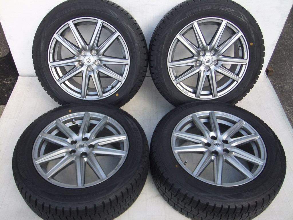 SEIN STREET スバル XV フォレスター 7J 100 +48 2019年製 WM01 225/55R17 4本 C16
