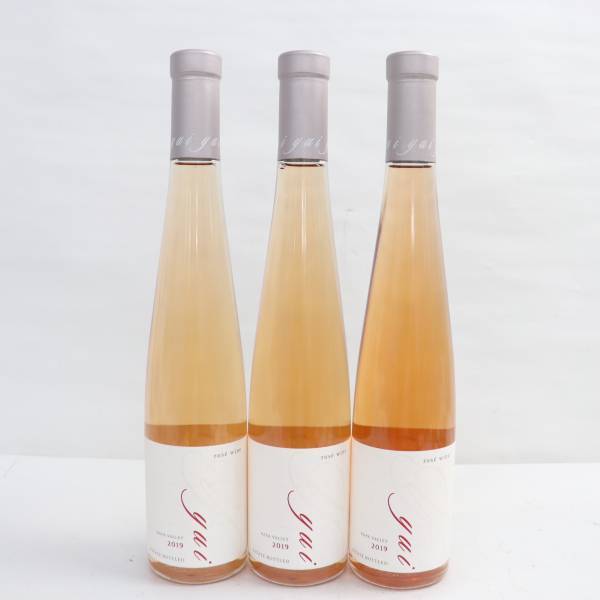 【3本セット】KENZO ESTATE（ケンゾー エステート）yui 結 ゆい 2019 ハーフボトル 14.2％ 375ml X23A160433