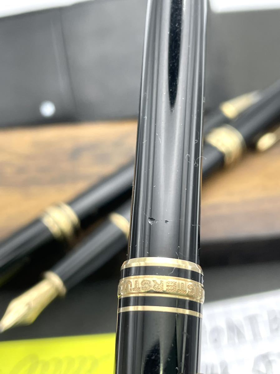 1円スタート MONTBLANC マイスターシュテュック 164 144 ボールペン
