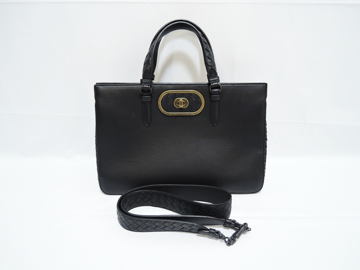 BOTTEGA VENETA ボッテガヴェネタ トートバッグ レザー エリッティカ
