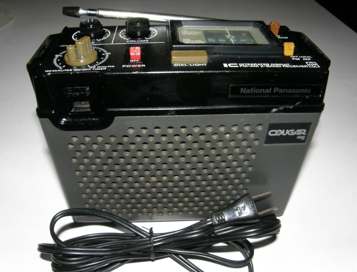 Panasonic RF-727 No.5 Multi-Band RF-5000A 動作です ◇NATIONAL