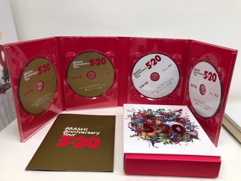 230118PT500019 嵐 ファンクラブ限定盤 Blu-ray 4枚組 Anniversary