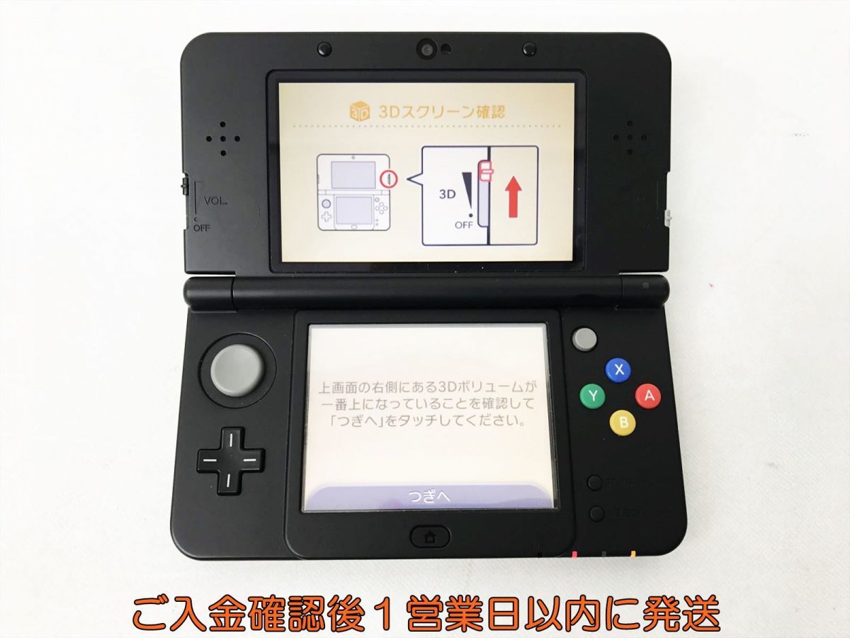 【1円】Newニンテンドー3DS 本体 ブラック 任天堂 KTR-001 動作確認済 EC36-004jy/F3