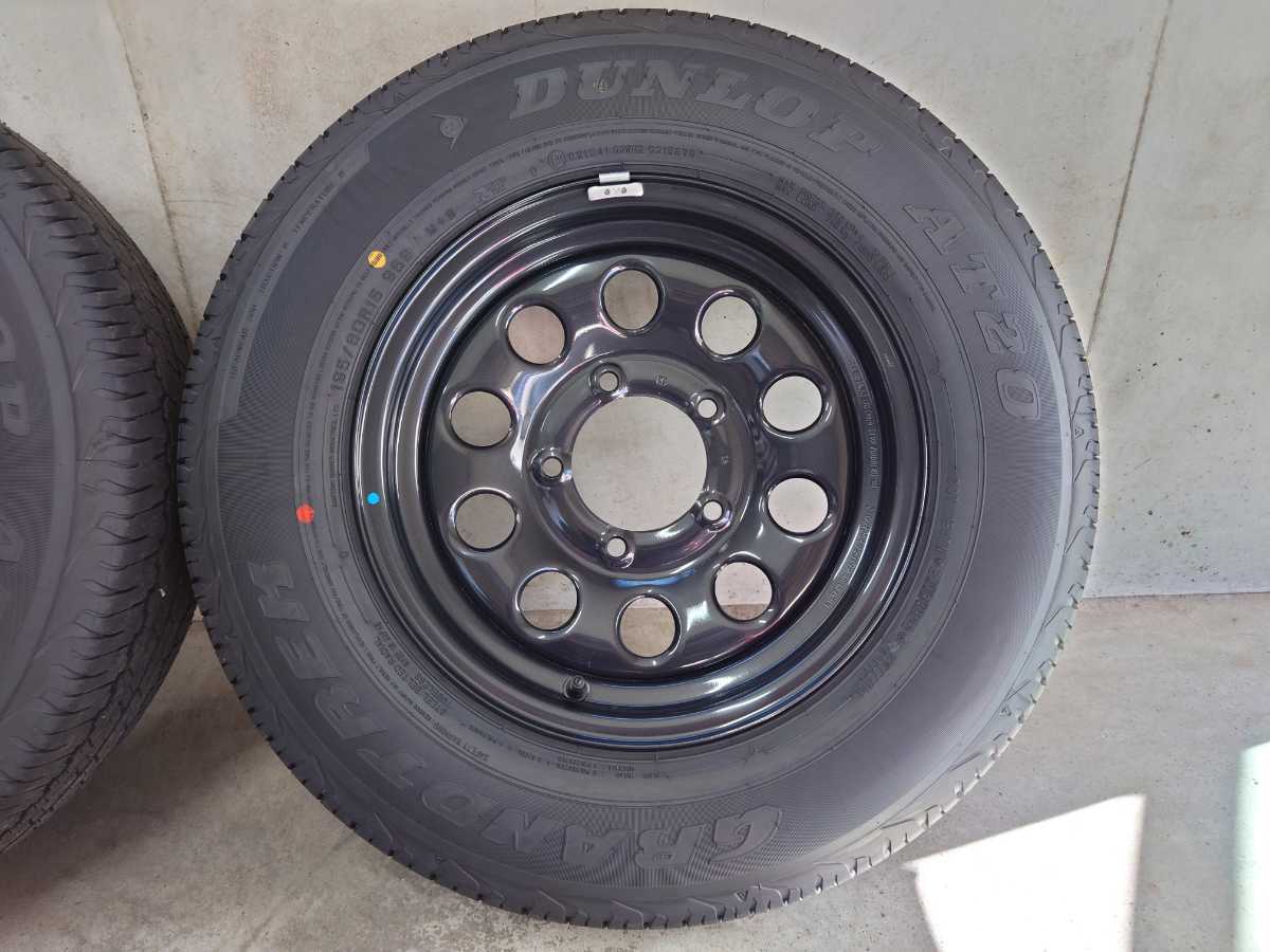 送料込み 新車外し ジムニーシエラ JB74W 純正タイヤ 195/80R15 スズキ