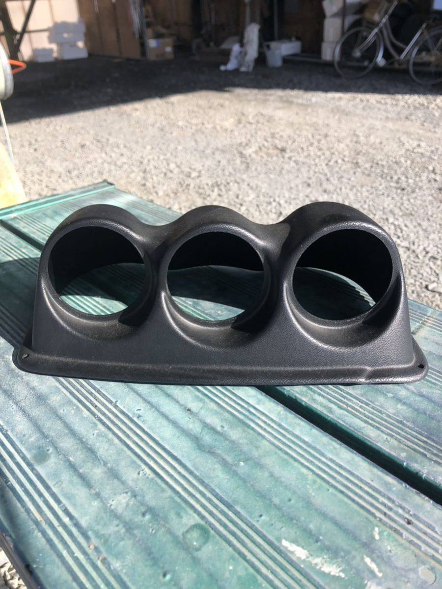 GDBインプレッサ用メーカー不明3連メーターホルダー　