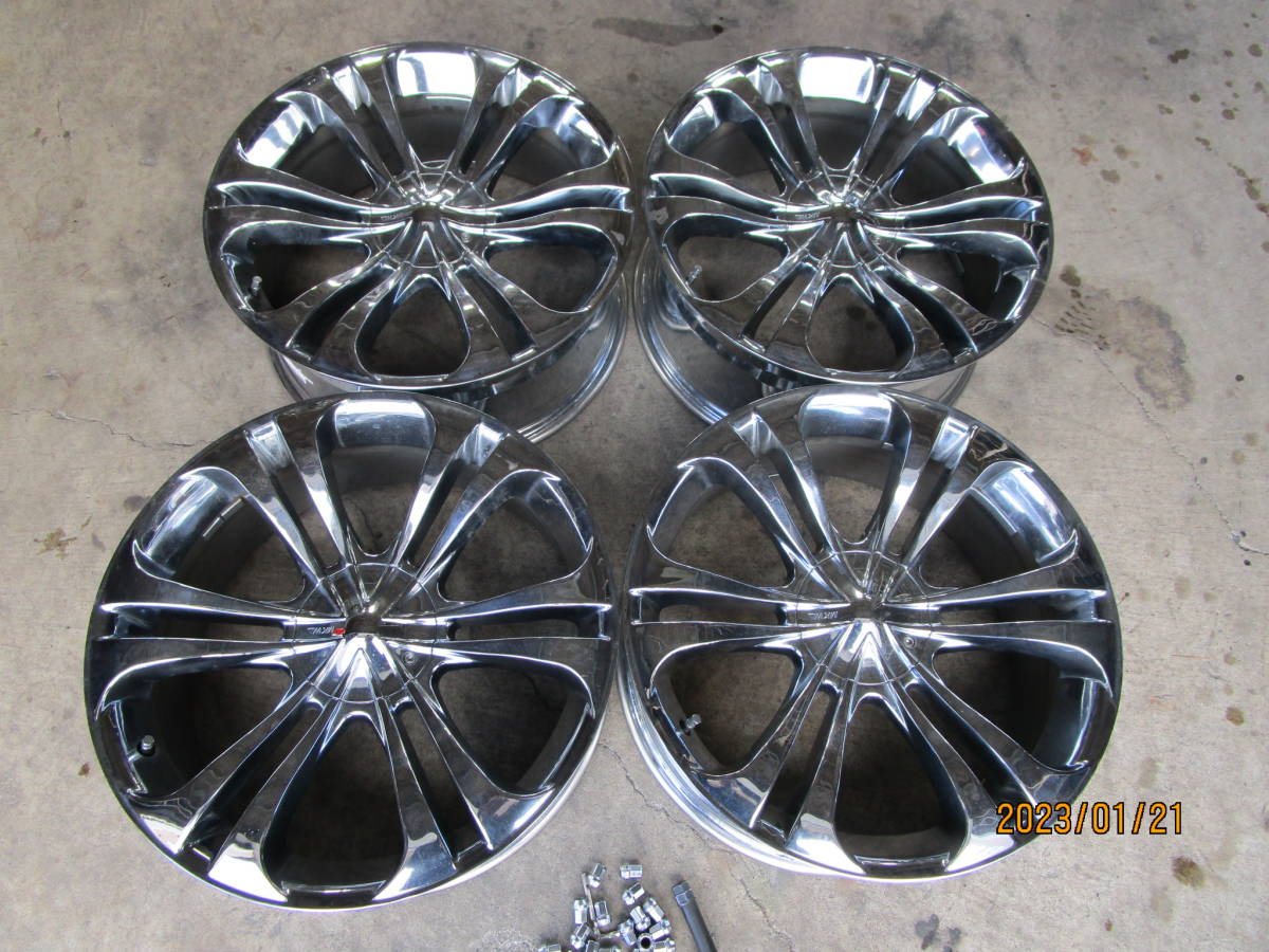 WORK LS BRIGHTRING SUV ワークLS ブライトリングSUV 20インチ 4本 9.5 