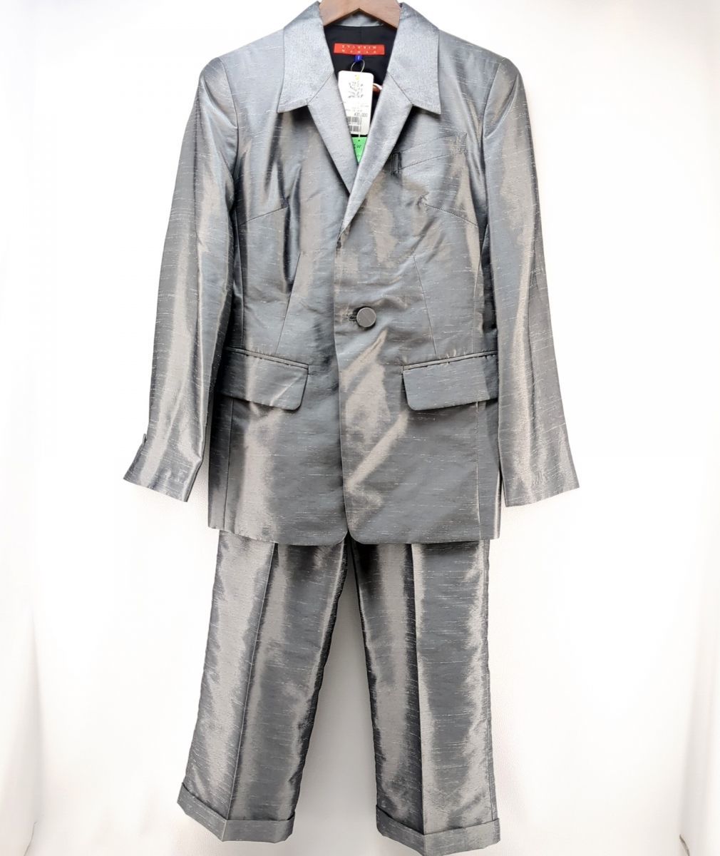 MIRACLE WOMAN CREAM SODA セットアップスーツ グレー SIZE S 未使用品 レディース ミラクルウーマン クリームソーダ ◆3109/宮竹店