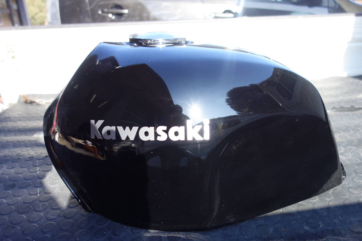 Z系 カワサキフェールタンク 黒 当時物 - カワサキ kawasaki/H1/H2/Z1
