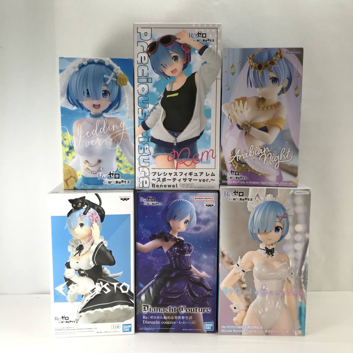 □未使用品□ フィギュア 初音ミク リゼロ レム 五等分の花嫁 プライズ 