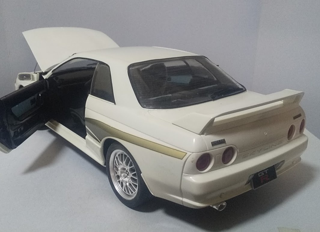 ☆日産 スカイラインGT-R（R32） 1/12プラモデル完成品 メーカー不明 