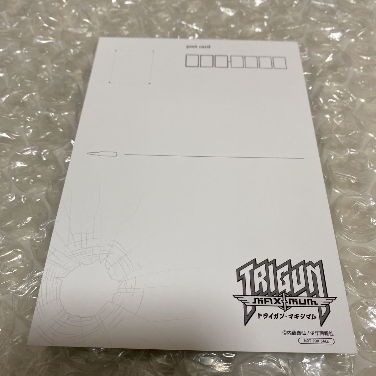 トライガン TRIGUN STAMPEDE アニメ化記念フェア ポストカード