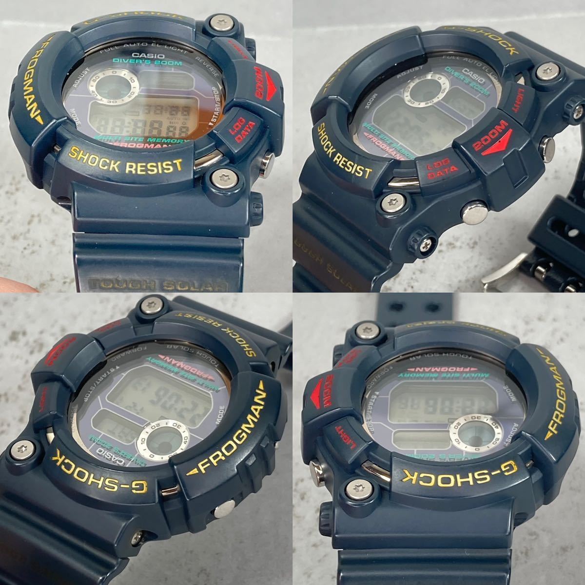 極 G-SHOCK GW-200-2JF FROGMAN フロッグマン タフソーラー スクリュー 