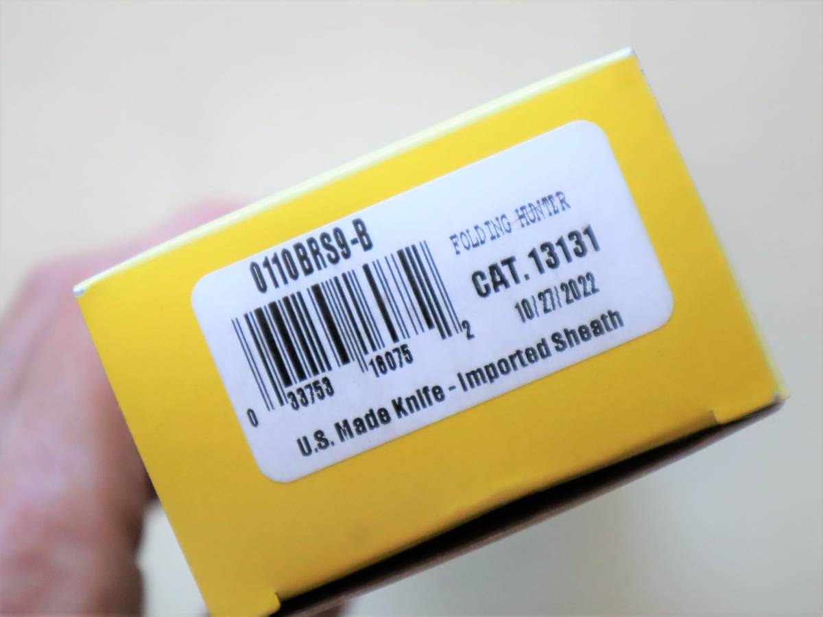 未使用 S30Vブレード！ バック 110 フォールディング・ハンター