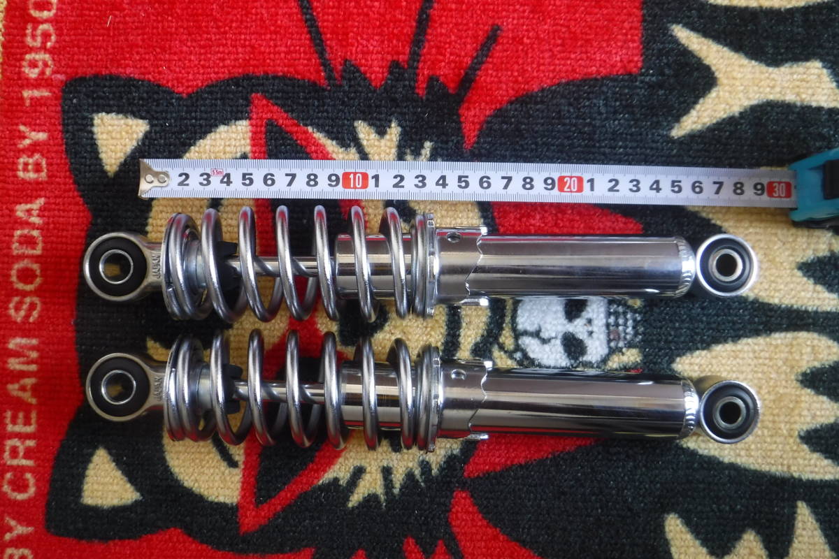 モンキー工場　早矢仕　リヤショック　（検索）当時　メッキ　シャリー　DAX　モンキー　キタコ　キジマ　gクラフト　タケガワ　